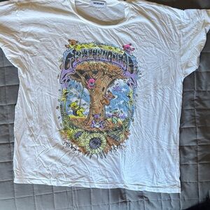 Grateful Dead White Short Sleeve Tee